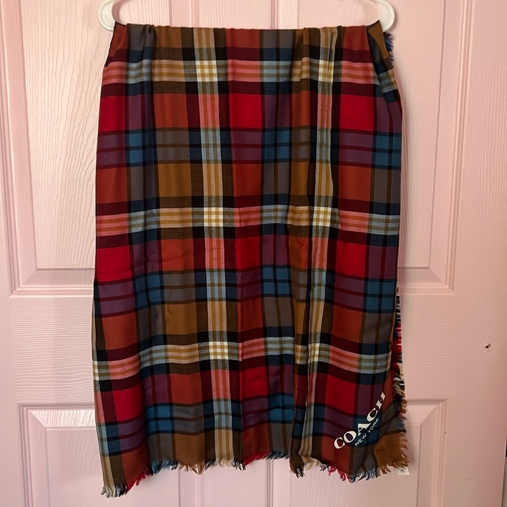 Coach scarf.